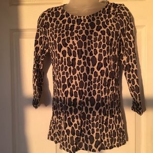 Boden leopard shirt